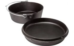Petromax Dutch Oven Feuertopf 1,6 Liter Mit Deckel Und Planer Boden -Campingausrüstung 119118 2463743