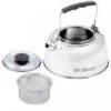 Berger Wasserkessel Edelstahl Mit Teesieb 800 Ml -Campingausrüstung 14333 10917