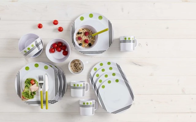 Berger Dots Melamin Geschirr-Set 16-tlg. Rot Berger Dots Melamin Geschirr-Set 16-tlg. Rot -Campingausrüstung 153853 2404207 1