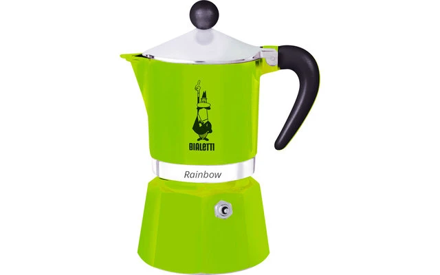 Bialetti Espressozubereiter Rainbow rot 3 Tassen 150 ml Bialetti Espressozubereiter Rainbow Rot 3 Tassen 150 Ml -Campingausrüstung 218300 2673668 1