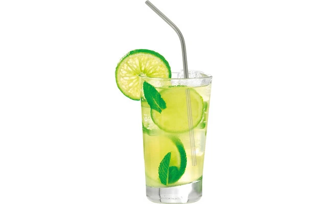 Metaltex Edelstahl Trinkhalm-Set inkl. Reinigungsbürste 4 tlg. Metaltex Edelstahl Trinkhalm-Set Inkl. Reinigungsbürste 4 Tlg. -Campingausrüstung 252645 1808265