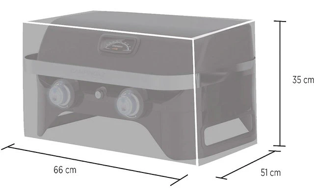 Campingaz BBQ Premium Abdeckhaube für Grill Attitude Campingaz BBQ Premium Abdeckhaube Für Grill Attitude -Campingausrüstung 252663 1800201