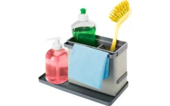 Metaltex Tidytex Spülbecken-Organizer Hellgrau -Campingausrüstung 252751 1808101