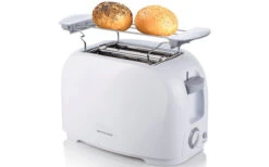 Tristar BR-1025 Toaster Mit Brötchenaufsatz Schwarz 800 W -Campingausrüstung 277532 1946409