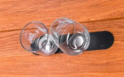 Silwy® Metall-Leiste 25 Cm Mit Ledercoating Blau -Campingausrüstung 336869 2618285