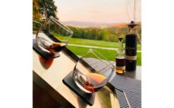 Silwy Magnet-Whiskygläser Inkl. Untersetzer (250 Ml) 2er Set -Campingausrüstung 337076 2667452