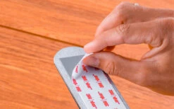 Silwy® Metall-Leiste 25 Cm Mit Ledercoating Blau -Campingausrüstung 337100 2618297