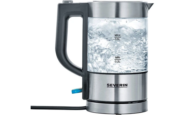 Severin Mini Glas-Wasserkocher 1.100 W 500 ml Severin Mini Glas-Wasserkocher 1.100 W 500 Ml -Campingausrüstung 383717 2759717