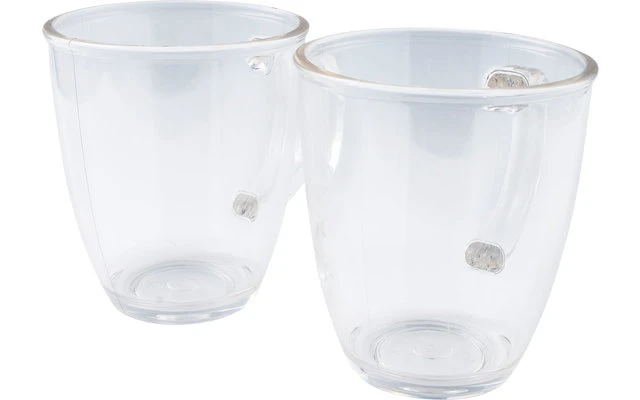 Bo-Camp Teeglas Set 2 Stück je 400 ml Bo-Camp Teeglas Set 2 Stück Je 400 Ml -Campingausrüstung 385426 2825279