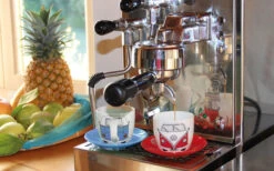 VW Collection T1 Bulli Espresso Tassen Set 2 Stück 100 Ml -Campingausrüstung 386299 2837792