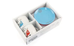 VW Collection T1 Bulli Espresso Tassen Set 2 Stück 100 Ml -Campingausrüstung 386341 2837798