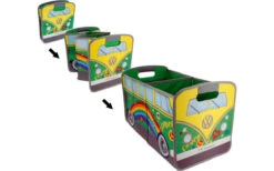 VW Collection T1 Bulli Faltbox Grün / Peace 6 VW Collection T1 Bulli Faltbox Grün / Peace -Campingausrüstung 393118 2858111 1