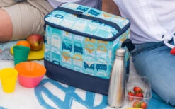 VW Collection T1 Bulli Motive Kühltasche 25 Liter -Campingausrüstung 393166 2859772