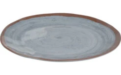 Bo-Camp Melamin Geschirr Set 12-tlg. Blau / Braun -Campingausrüstung 395035 2893169