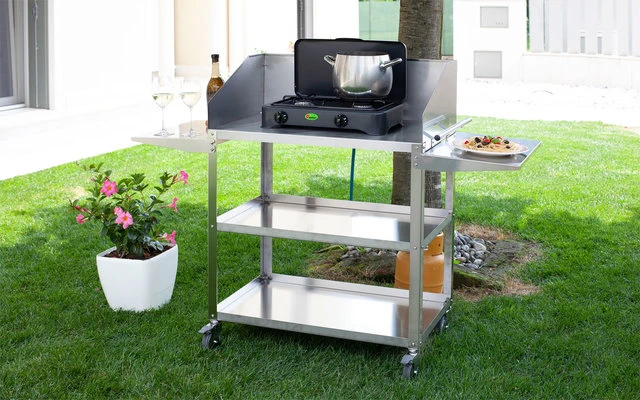 CF Parker 2-flammiger Gaskocher mit Zündsicherung anthrazit CF Parker 2-flammiger Gaskocher Mit Zündsicherung Anthrazit -Campingausrüstung 397917 2906091