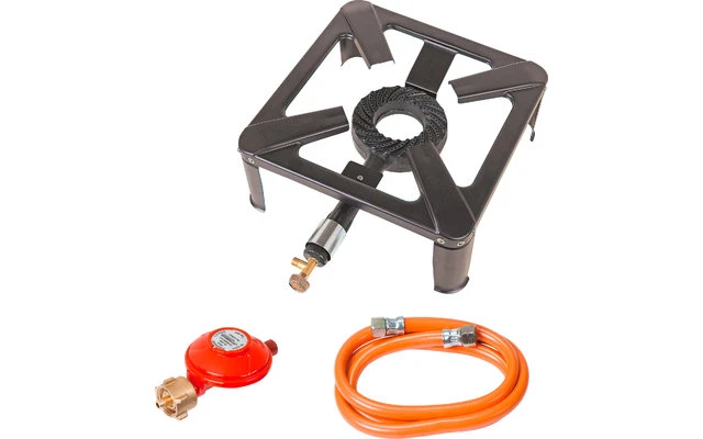 Rothenberger Hockerkocher inkl. Schlauch und Druckregler Rothenberger Hockerkocher Inkl. Schlauch Und Druckregler -Campingausrüstung 424301 3016470