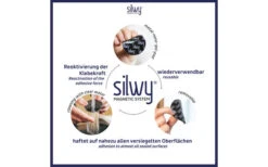 Silwy® Power Magnete Inkl. 4 Klebepunkte 5 Silwy® Power Magnete Inkl. 4 Klebepunkte -Campingausrüstung 435789 3104682
