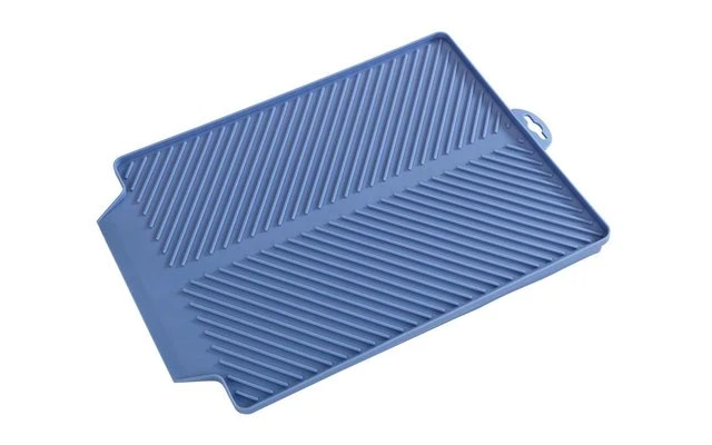 Wenko Linea Abtropfmatte 40 x 30 x 3 cm blau Wenko Linea Abtropfmatte 40 X 30 X 3 Cm Blau -Campingausrüstung 458256 3155526