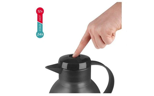 Emsa Isolierkanne Samba 1 Liter eisblau transluzent Emsa Isolierkanne Samba 1 Liter Eisblau Transluzent -Campingausrüstung 460439 3304359 10