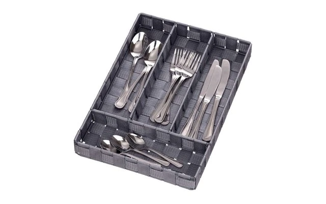 Wenko Besteckkorb Adria grau Wenko Besteckkorb Adria Grau -Campingausrüstung 475119 3484239
