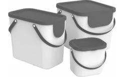 Rotho Albula Recycling Müllsystem 25 Liter Dunkelgrün 7 Rotho Albula Recycling Müllsystem 25 Liter Dunkelgrün -Campingausrüstung 489477 3317696 1