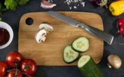 Wenko Schneidebrett Bambus 23 X 0.8 X 15 Cm -Campingausrüstung 495741 3509195