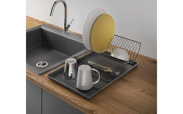 Metaltex Wing-Tex Lava Abtropfgestell matt schwarz Metaltex Wing-Tex Lava Abtropfgestell Matt Schwarz -Campingausrüstung 497255 3334314