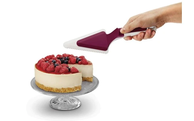 Metaltex Tortenheber mit Schieber weiß/furchsia Metaltex Tortenheber Mit Schieber Weiß/furchsia -Campingausrüstung 497402 3375893