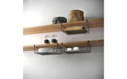 Metaltex Kanguro LAVA Schrankkorb Schwarz -Campingausrüstung 497477 3346556