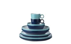 Mepal Flow Cappuccinotasse 375 Ml Nordic Blue -Campingausrüstung 500360 3440532