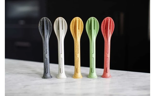 Koziol Klikk Pocket Besteck-Set 3-teilig nature coral Koziol Klikk Pocket Besteck-Set 3-teilig Nature Coral -Campingausrüstung 502955 3431277 1