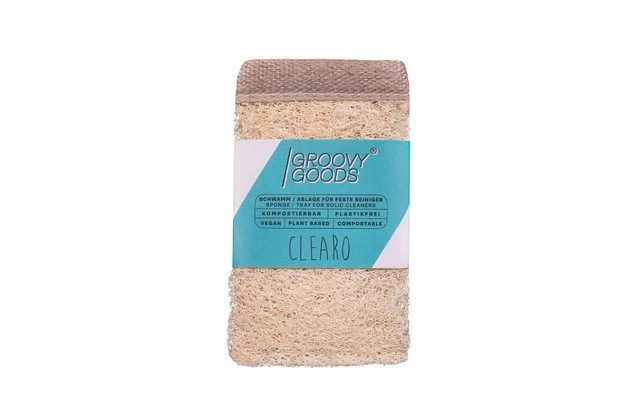 Groovy Goods Clearo Luffa 2in1: Schwamm und Ablage Groovy Goods Clearo Luffa 2in1: Schwamm Und Ablage -Campingausrüstung 515657 3354155
