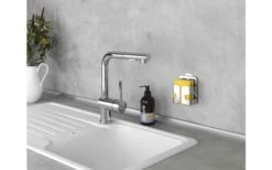 Wenko Turbo-Loc Edelstahl Schwammhalter Rostfrei, Befestigen Ohne Bohren -Campingausrüstung 516248 3543938