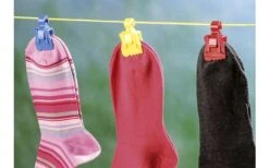 Wenko Sockenklammer Socky 7er Set 4 Wenko Sockenklammer Socky 7er Set -Campingausrüstung 516533 3514190