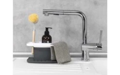 Wenko Spülbeckenorganizer Cosmo Grau -Campingausrüstung 516734 3517459 1