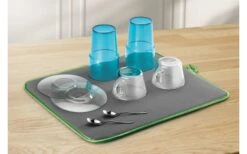 Metaltex Softex Microfaser Abtropfmatte Türkis -Campingausrüstung 526316 3422696 1