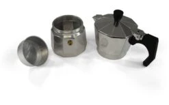 Origin Outdoors Espressokocher Bellanapoli 9 Tassen Alu Natur -Campingausrüstung 534484 3505388 1