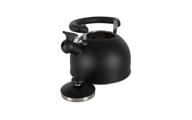 Bo-Camp Industriell Quimby Pfeifender Wasserkocher 2,5 Liter schwarz Bo-Camp Industriell Quimby Pfeifender Wasserkocher 2,5 Liter Schwarz -Campingausrüstung 540598 3653339