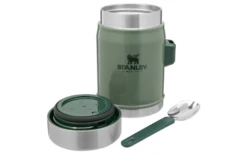 Stanley Classic Legendary Lebensmittel Behälter Mit Göffel 400 Ml Nightfall Blau -Campingausrüstung 573942 3917070 1