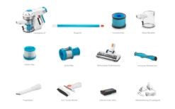 Invictus X7 Akkustaubsauger Set 14 Teilig Türkis / Weiß 4 Invictus X7 Akkustaubsauger Set 14 Teilig Türkis / Weiß -Campingausrüstung 586963 4007127