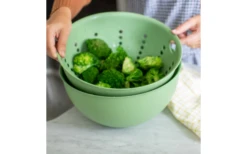 Koziol Sieb Palsby Abtropfsieb Nature Ash Grey -Campingausrüstung 590479 4297387