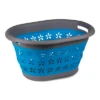Kampa Collapsible Laundry Basket Zusammenklappbarer Wäschekorb Mit Griffen Blau -Campingausrüstung 599135 4332187