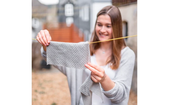 Chinchilla Waschbare Küchenrolle aus Holzzellulose und Baumwolle grau Chinchilla Waschbare Küchenrolle Aus Holzzellulose Und Baumwolle Grau -Campingausrüstung 599779 4445383