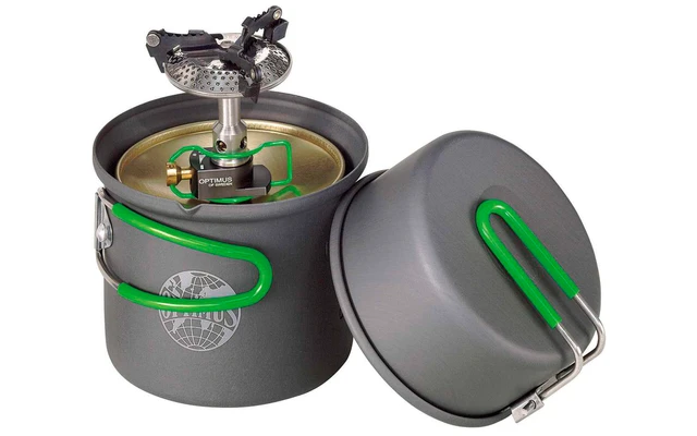 Optimus Crux Lite mit Terra Solo Kochset 0,6 Liter Optimus Crux Lite Mit Terra Solo Kochset 0,6 Liter -Campingausrüstung 611823 4404947