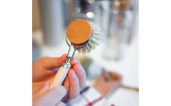 Chinchilla Wechselköpfe 3 Stück Aus Holz Inklusive Spülbürste -Campingausrüstung 613887 4445459