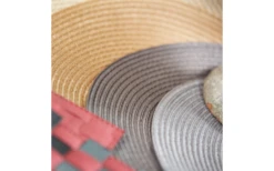 Westmark Circle Tischset 4 Stück Rund 38 Cm Anthrazit -Campingausrüstung 625443 4365043 1