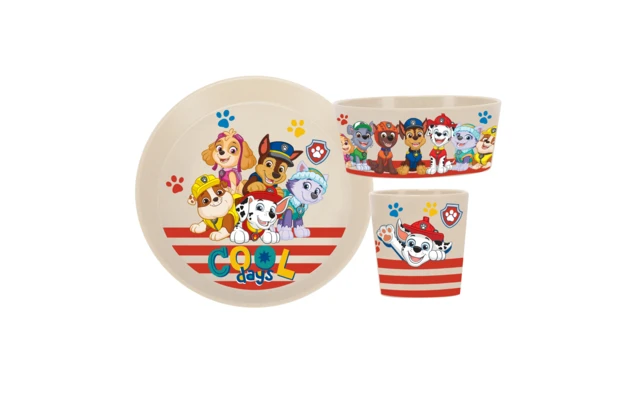 Koziol Connect Paw Patrol Geschirr Set 3 teilig rosa Koziol Connect Paw Patrol Geschirr Set 3 Teilig Rosa -Campingausrüstung 634187 4385247 1