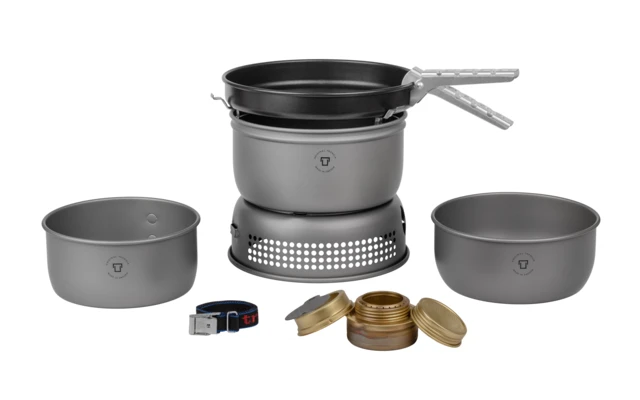 Trangia Trangiakök 25 -1 UL Campingkochset 3- teilig mit Spiritusbrenner Set 1 Trangia Trangiakök 25 -1 UL Campingkochset 3- Teilig Mit Spiritusbrenner Set 1 -Campingausrüstung 646131 4528197