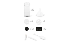 Metaltex Shake-It Gewürzstreuer Set 12 Gläser 4 Metaltex Shake-It Gewürzstreuer Set 12 Gläser -Campingausrüstung 647481 4562553