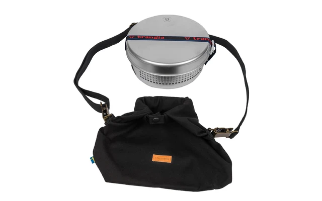 Trangia Roll Top Tasche für Sturmkocher schwarz Trangia Roll Top Tasche Für Sturmkocher Schwarz -Campingausrüstung 661770 4532385